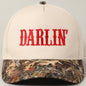 Camo DARLIN' Embroidery Trucker Hat