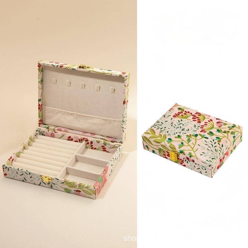 Floral Jewelry Box