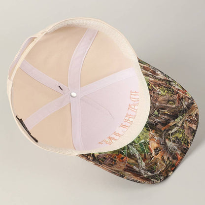 Camo DARLIN' Embroidery Trucker Hat