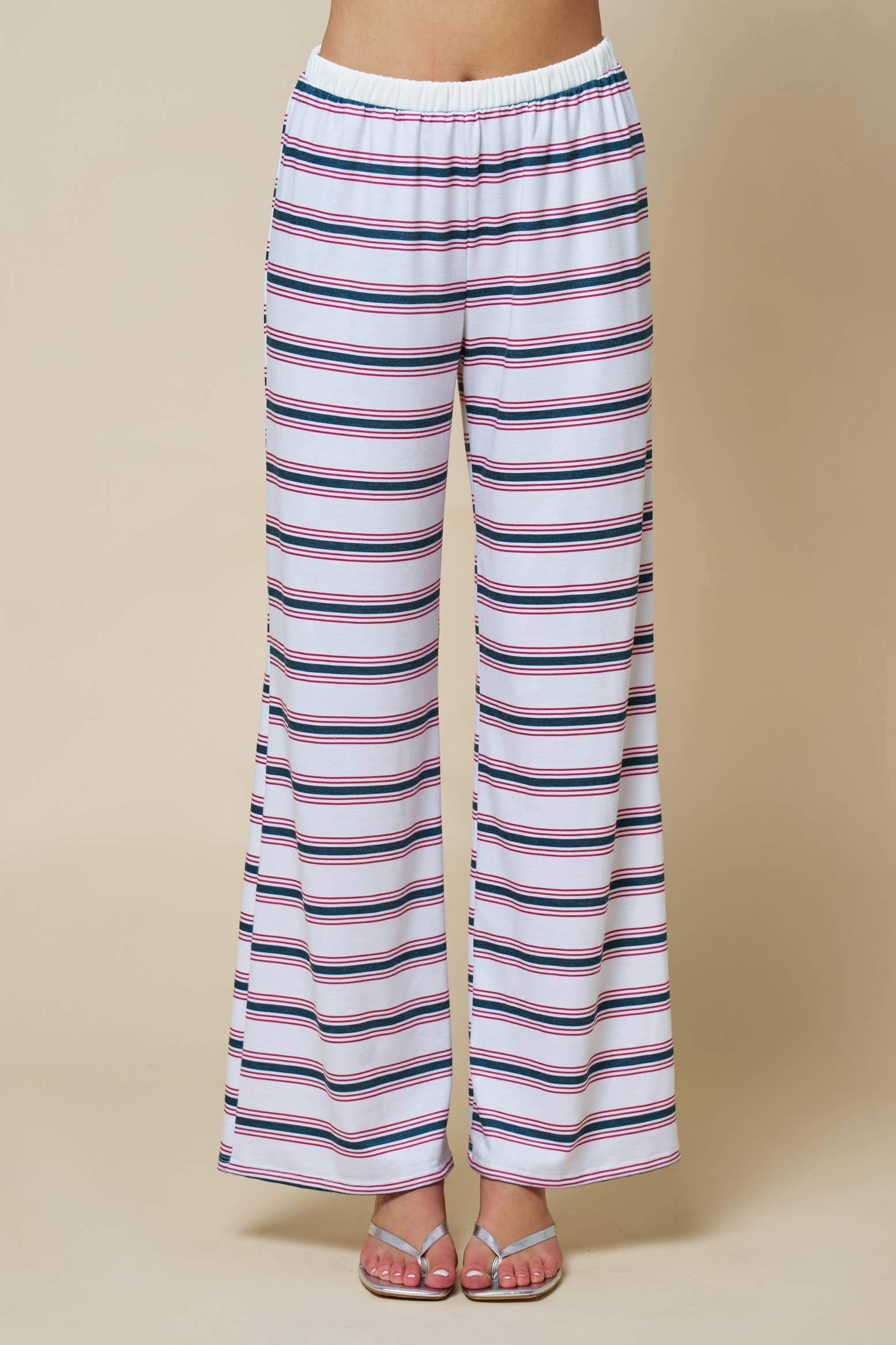 Multicolor Stripe Pants