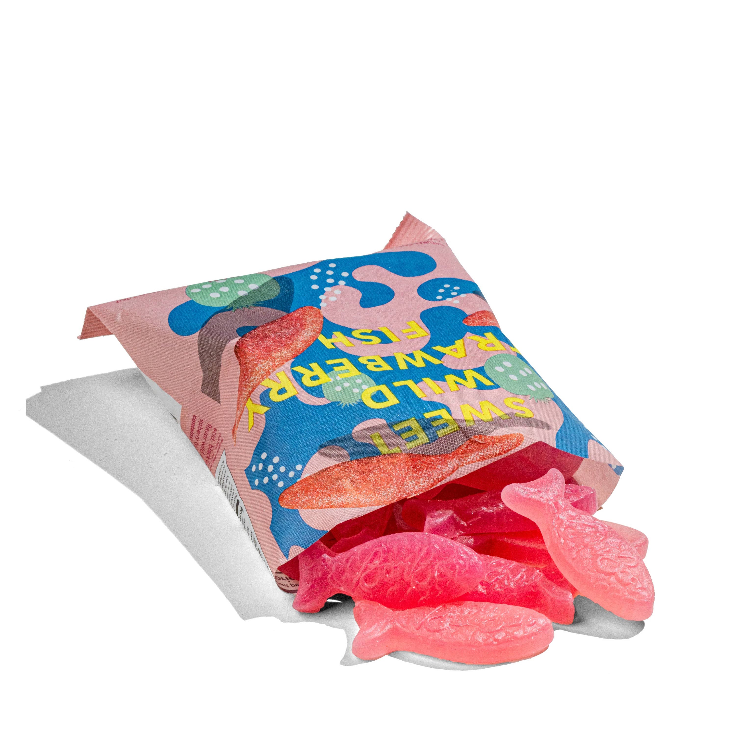 Sweet Wild Strawberry Fish - Swedish Candy