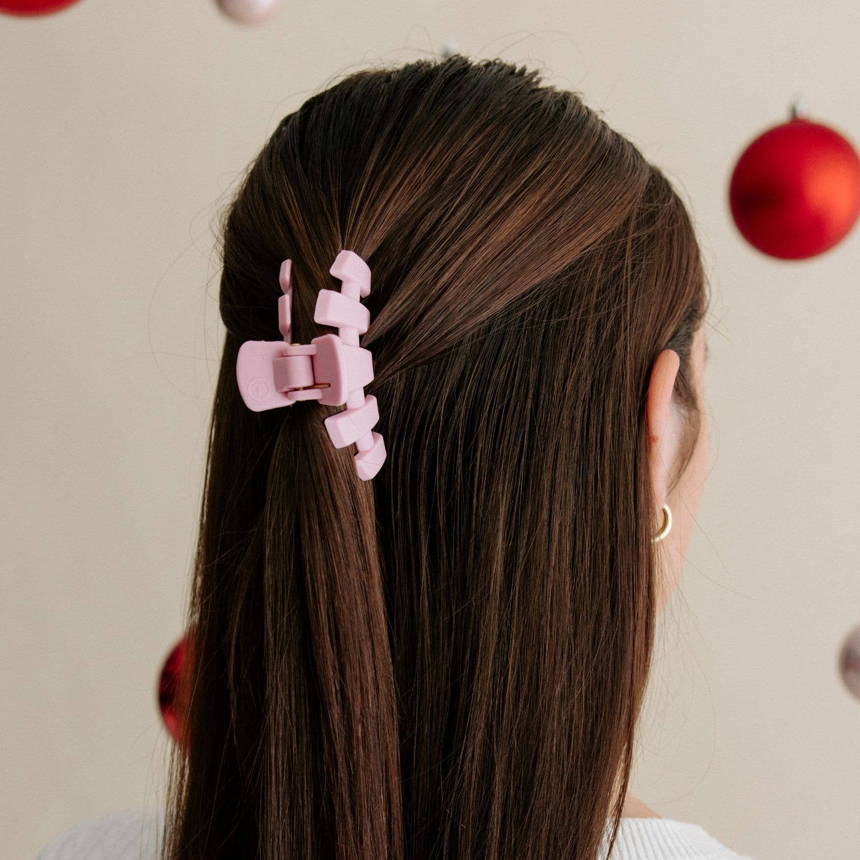 Pinkmas Small Classic Hair Clip