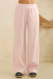 Pink Striped Lounge Pants