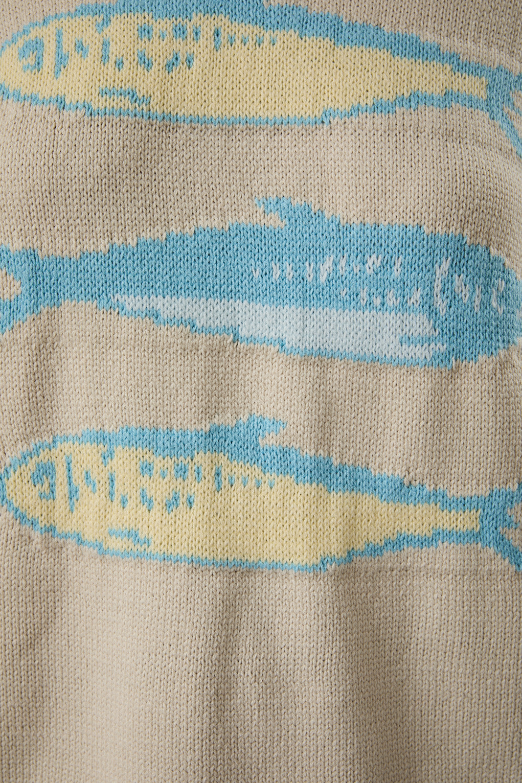 Beige Tan Sardines Sweater