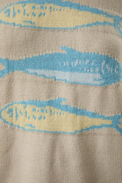Beige Tan Sardines Sweater