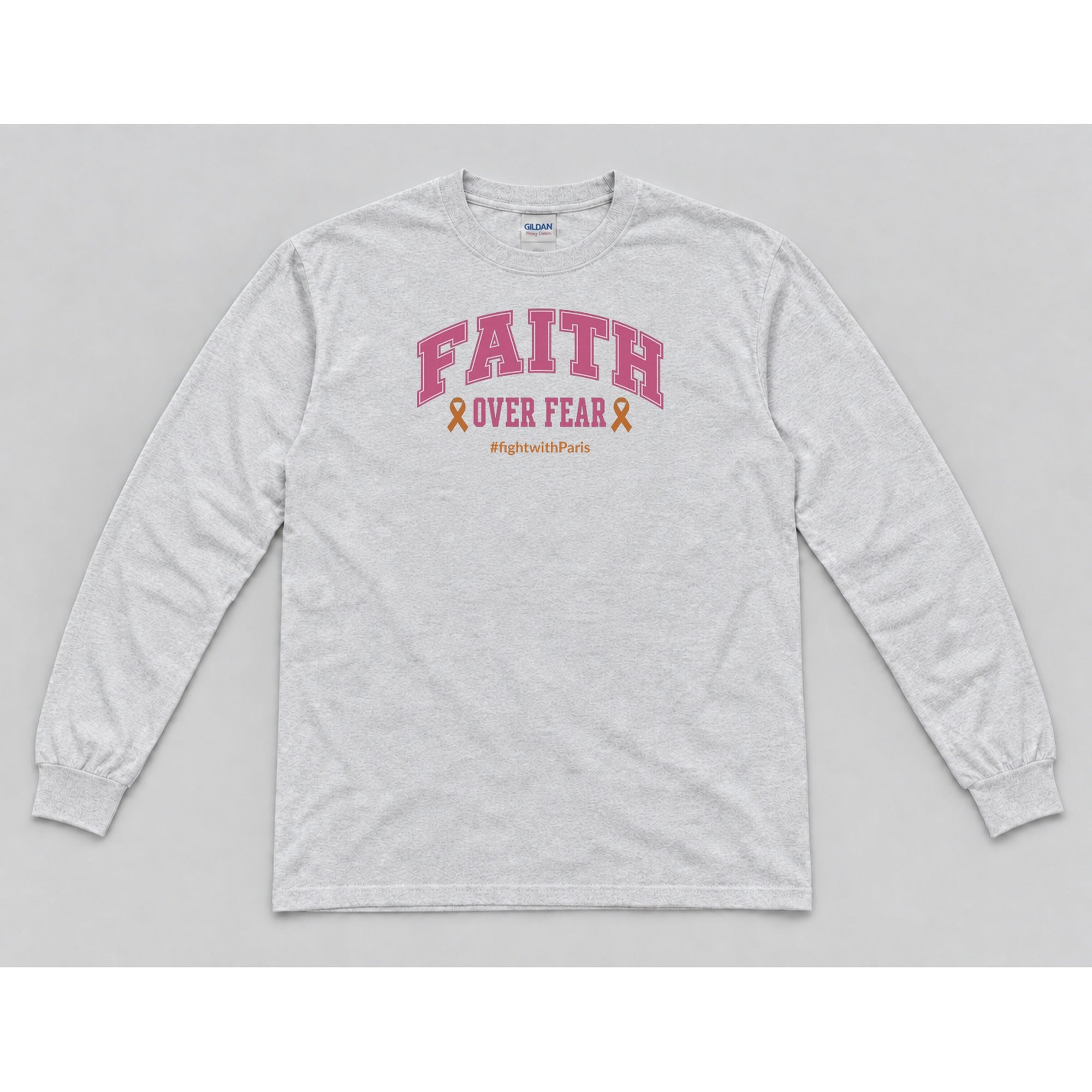 Long Sleeve Ash mockup