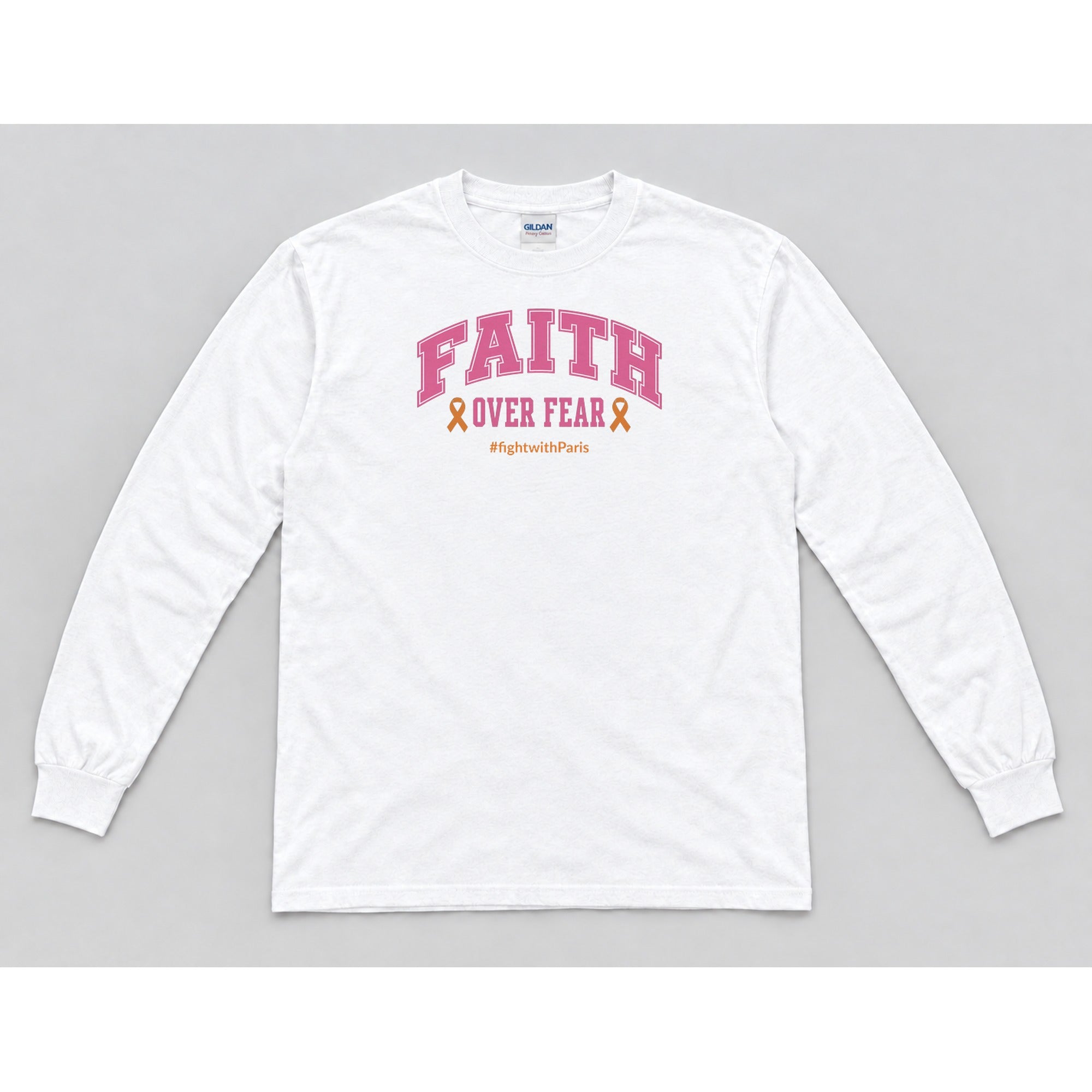 Long Sleeve White mockup