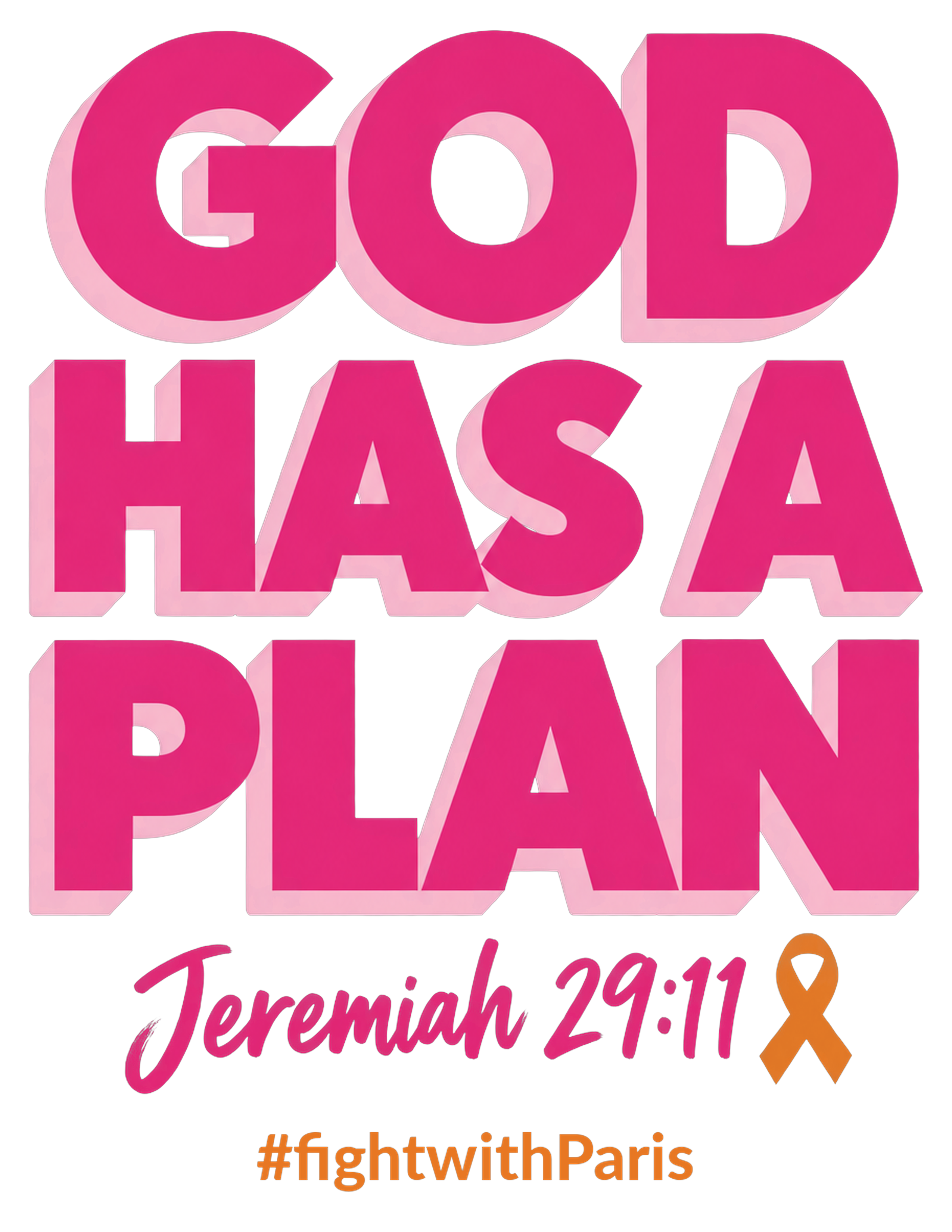 Print File 8.5x11 - Fight With Paris | God Has A Plan