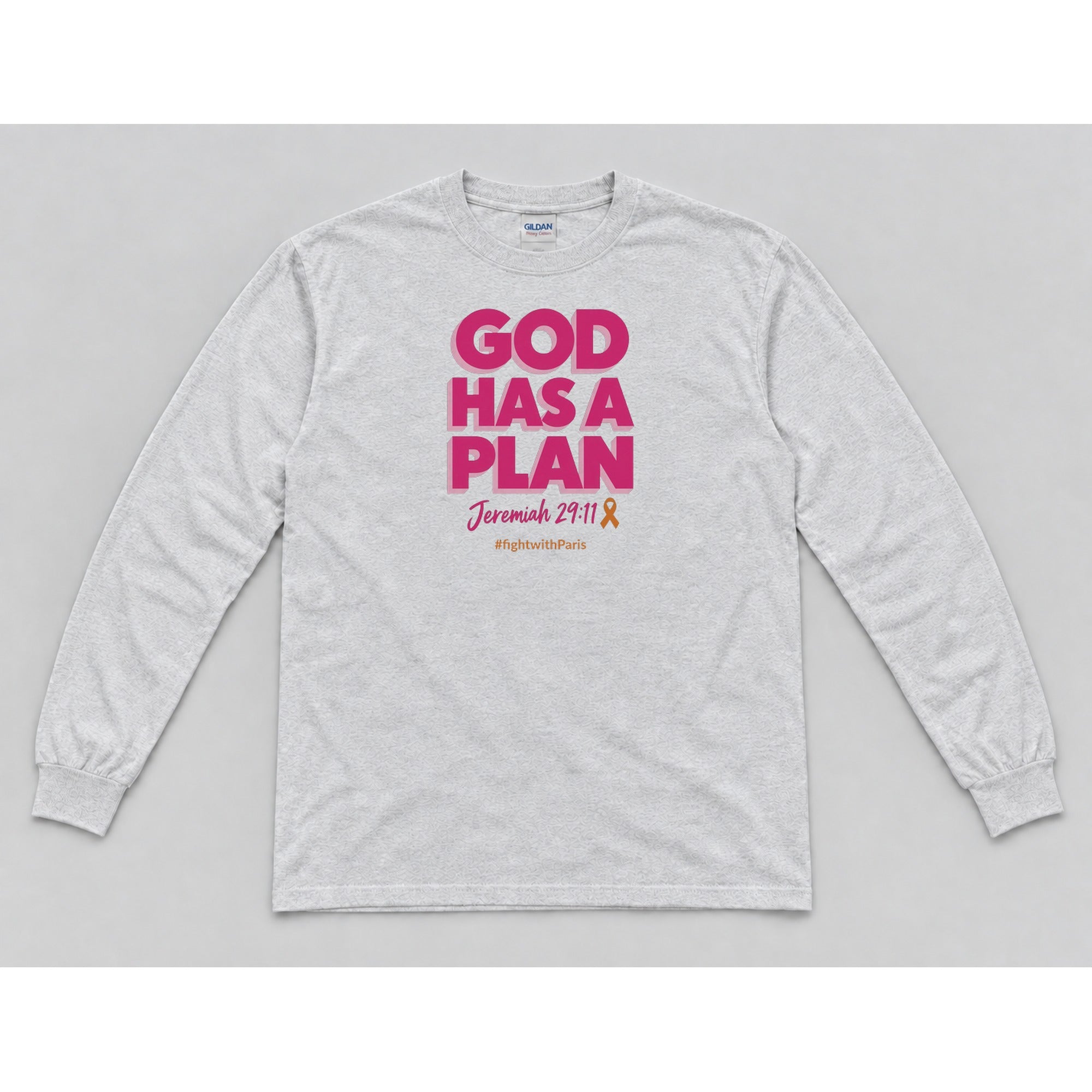 Long Sleeve Ash mockup