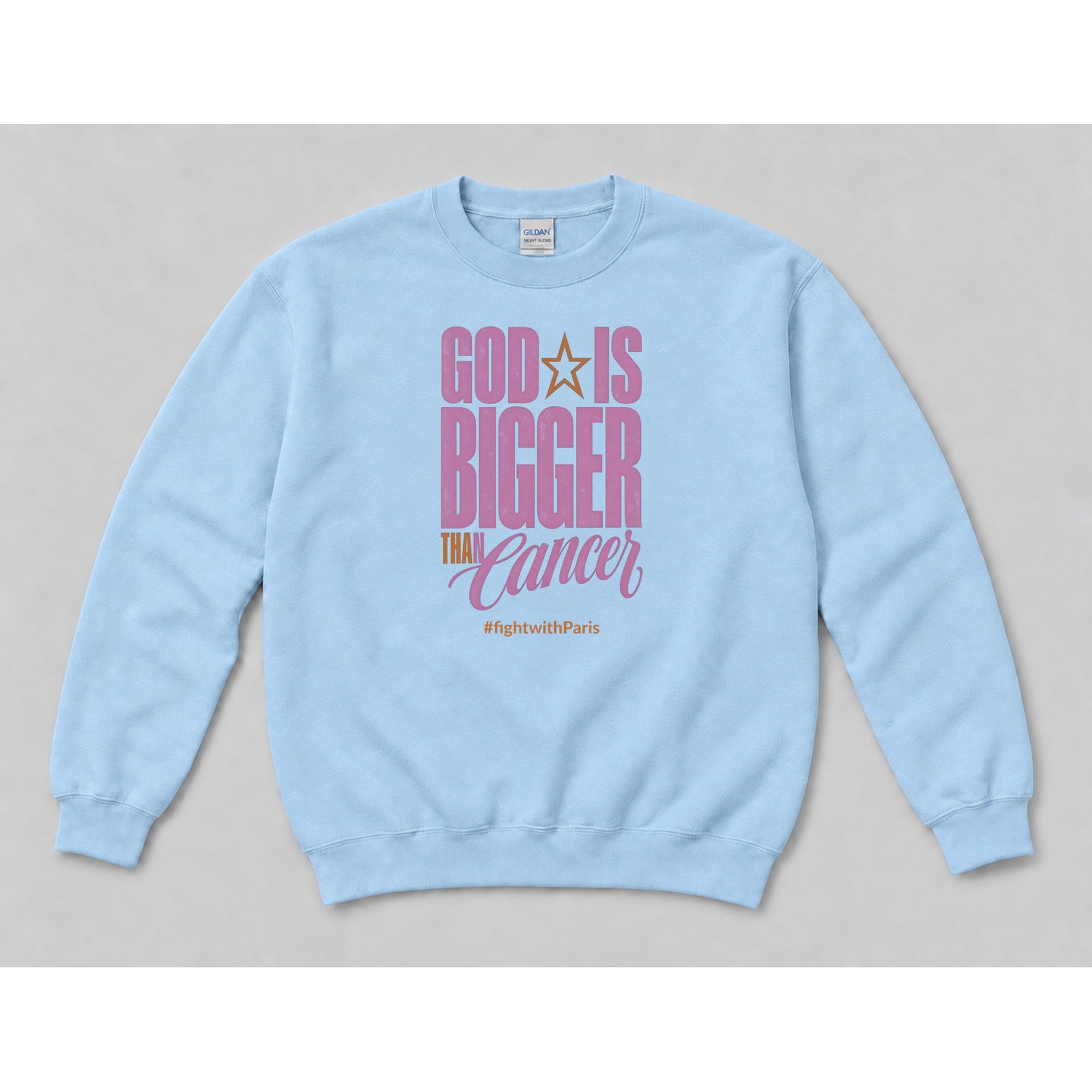 Crewneck Light Blue mockup