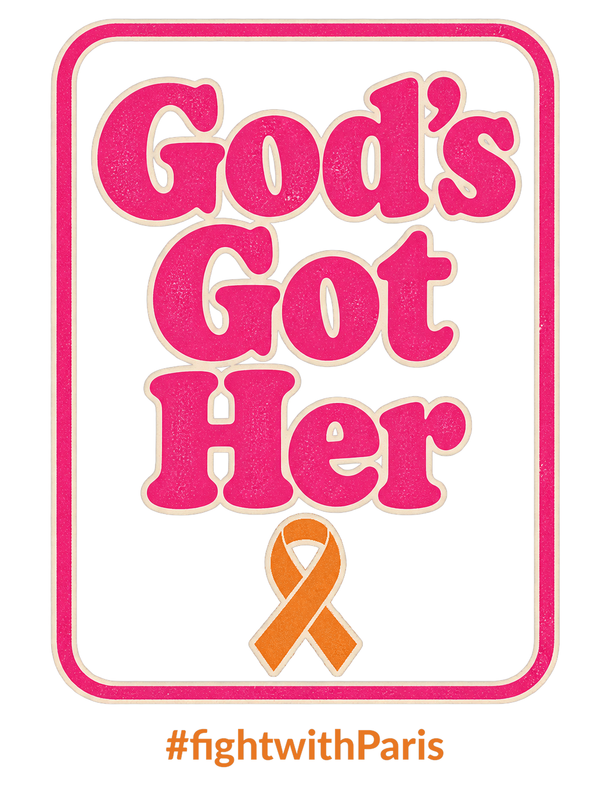 Print File 8.5x11 - Fight With Paris | God's Got Her