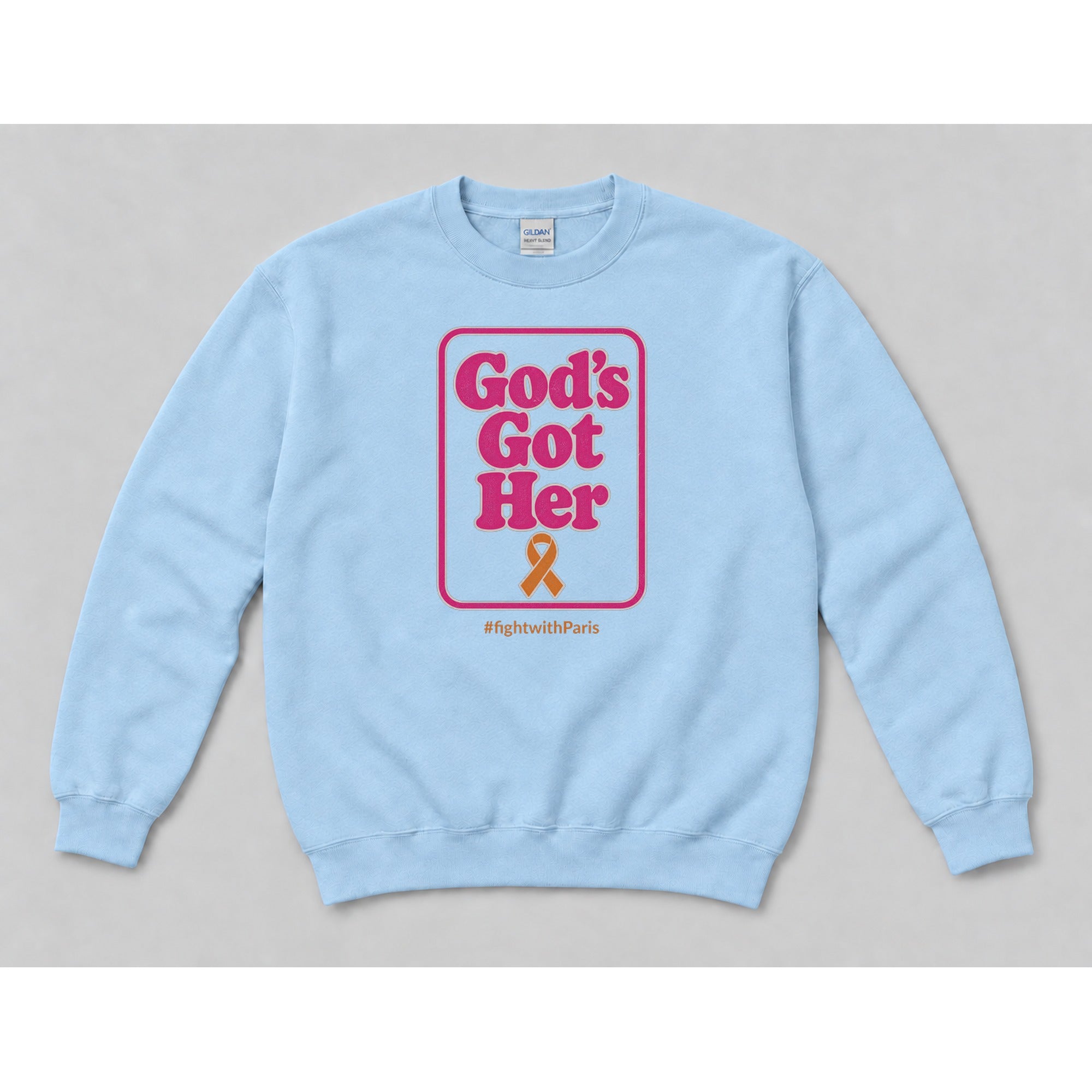 Crewneck Light Blue mockup