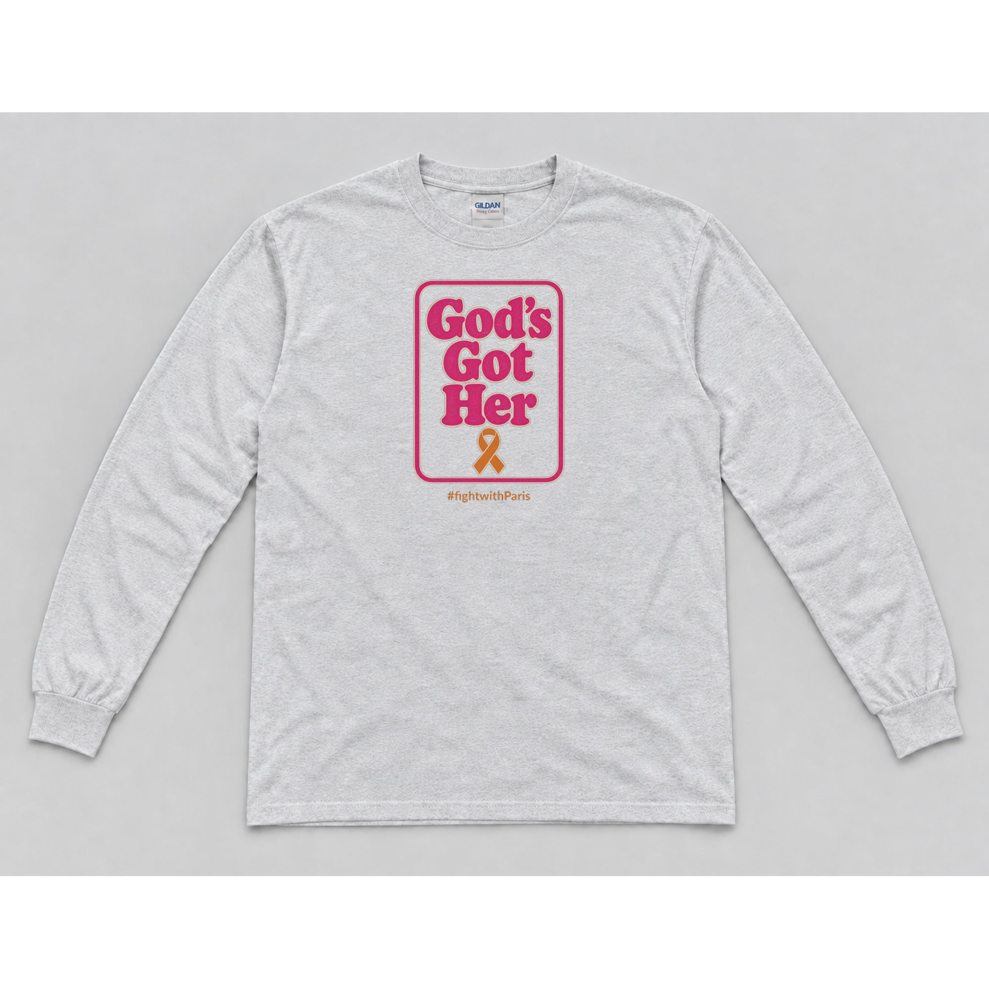 Long Sleeve Ash mockup