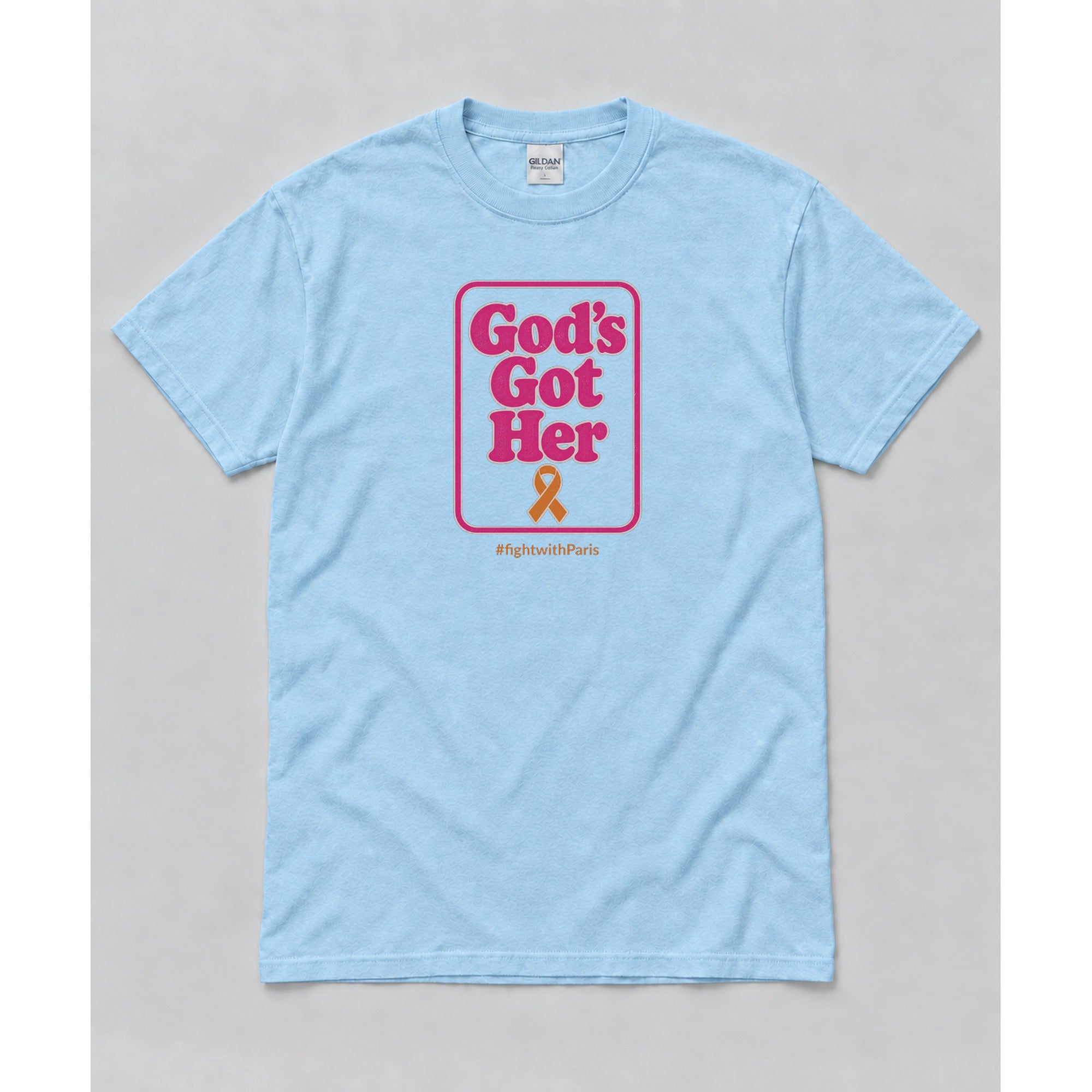Short Sleeve Light Blue mockup