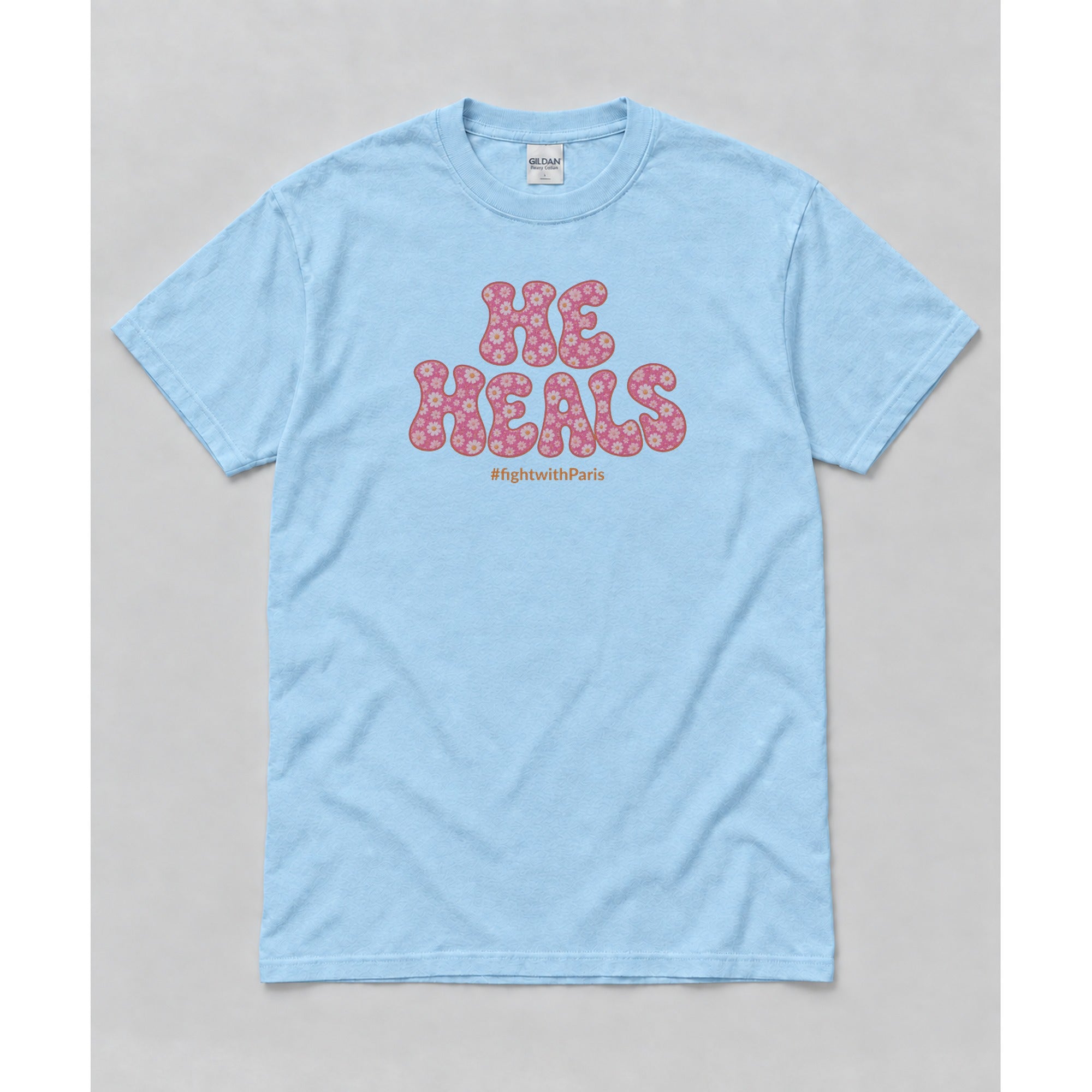 Short Sleeve Light Blue mockup