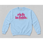 Crewneck Light Blue mockup