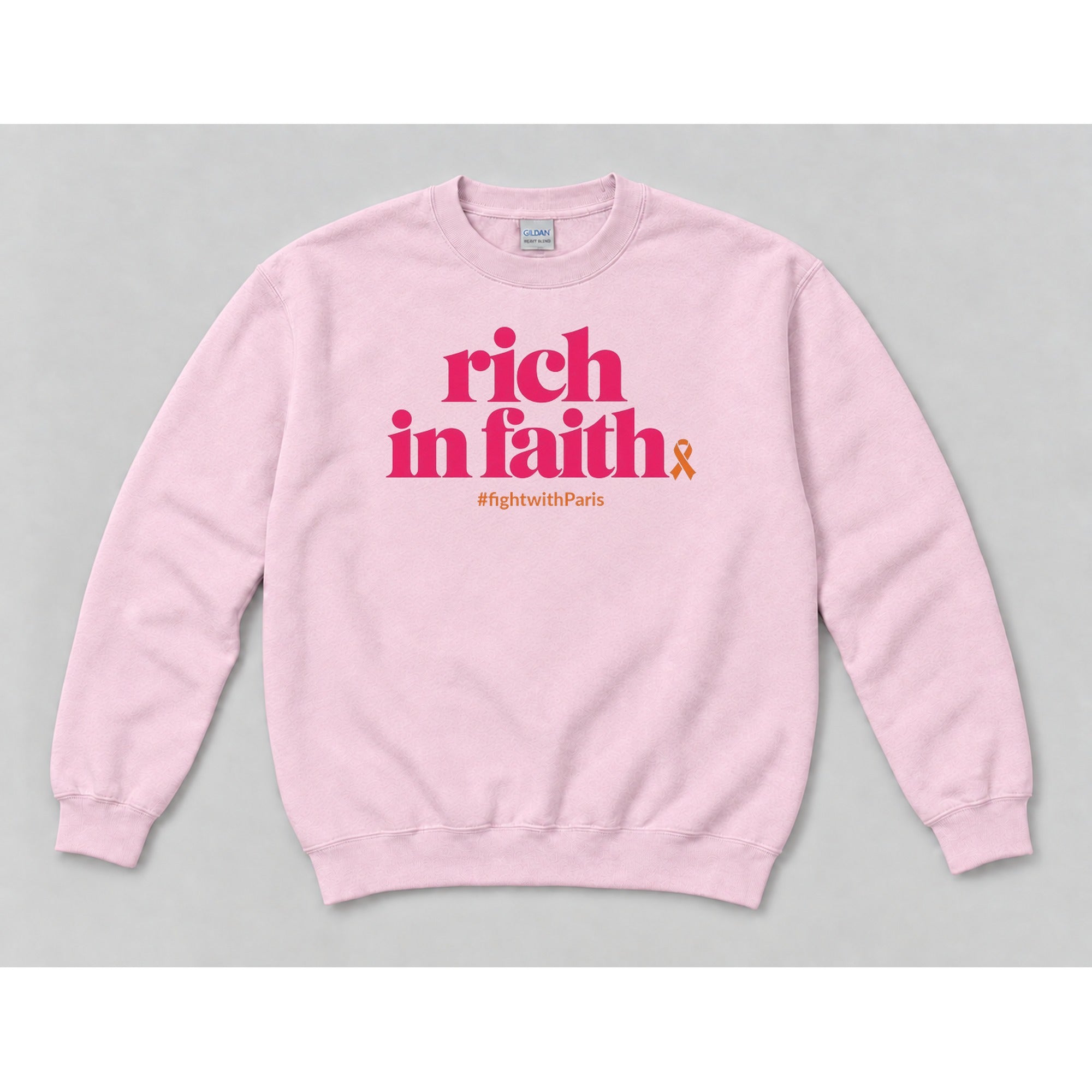 Crewneck Light Pink mockup