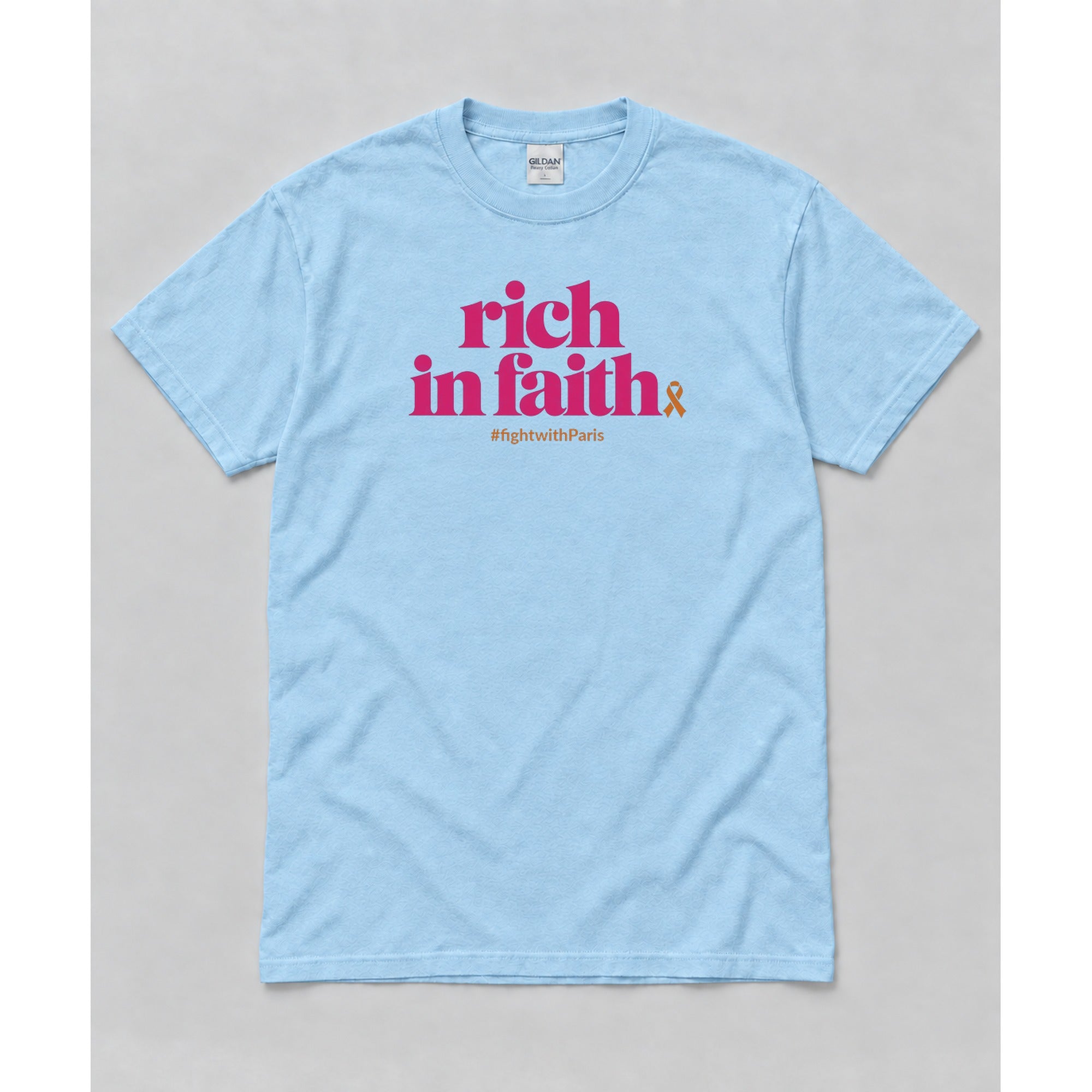 Short Sleeve Light Blue mockup