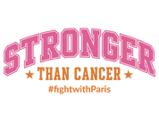 Print File 11x8.5 - Fight With Paris | Stronger Than Cancer Varsity