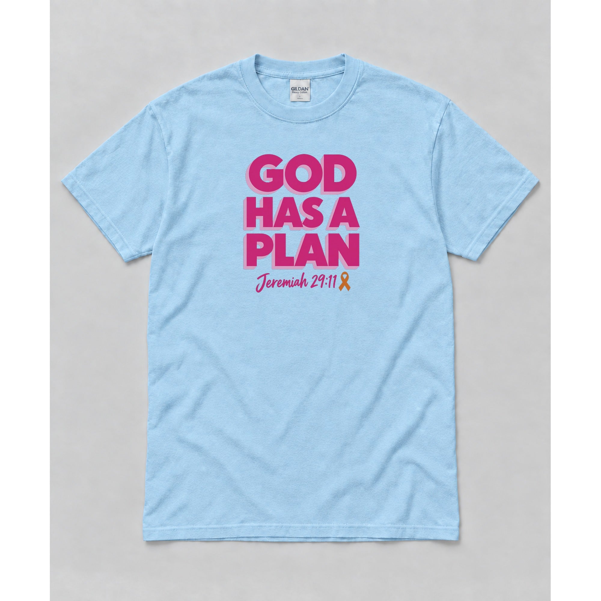Short Sleeve Light Blue mockup