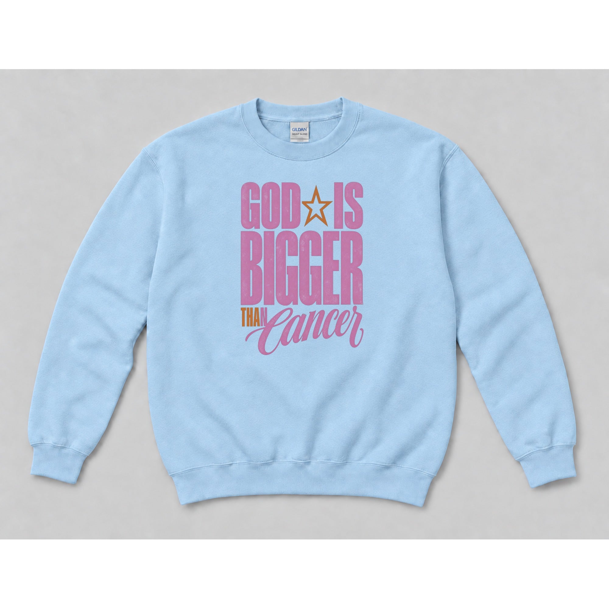 Crewneck Light Blue mockup