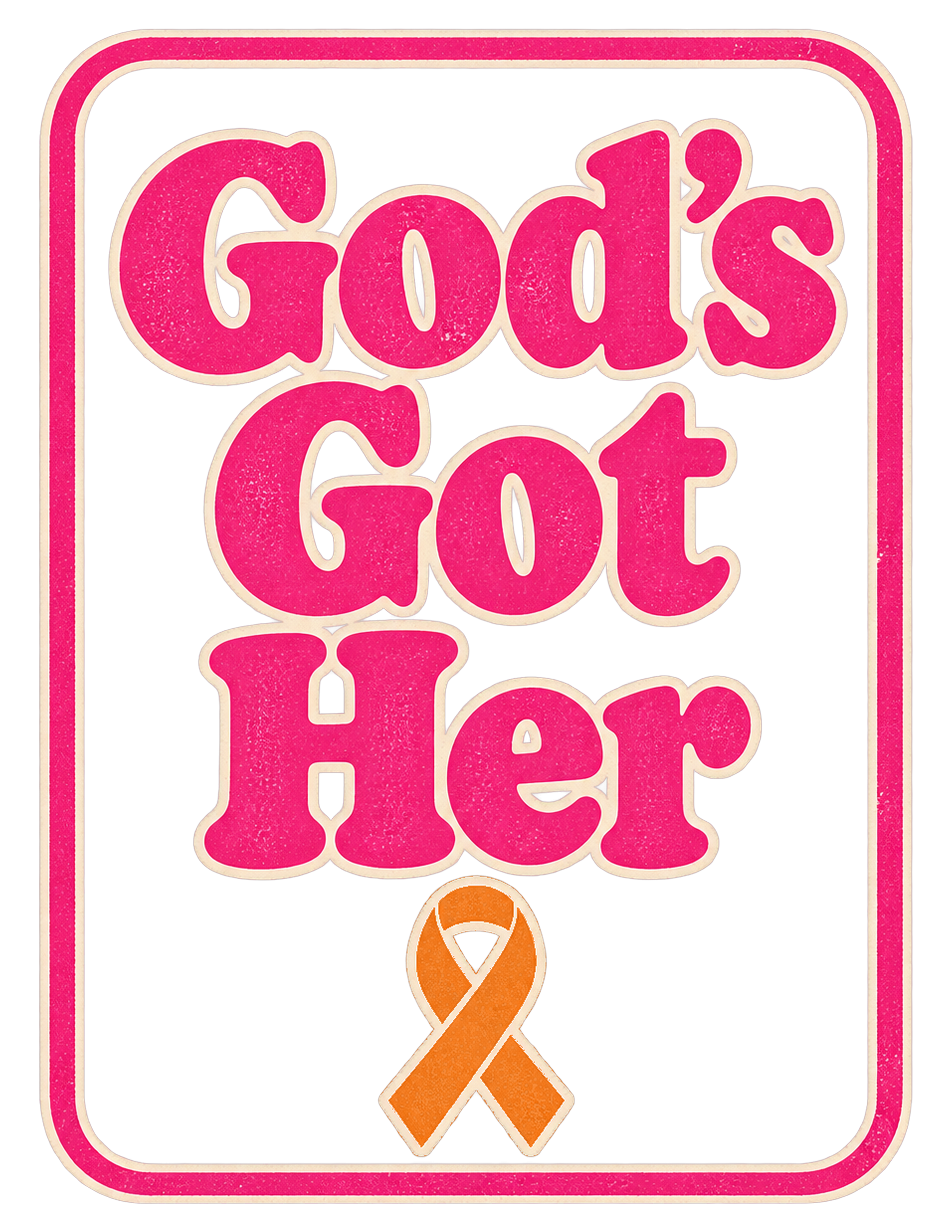Print File 8.5x11 - God's Got Her