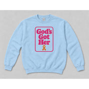 Crewneck Light Blue mockup