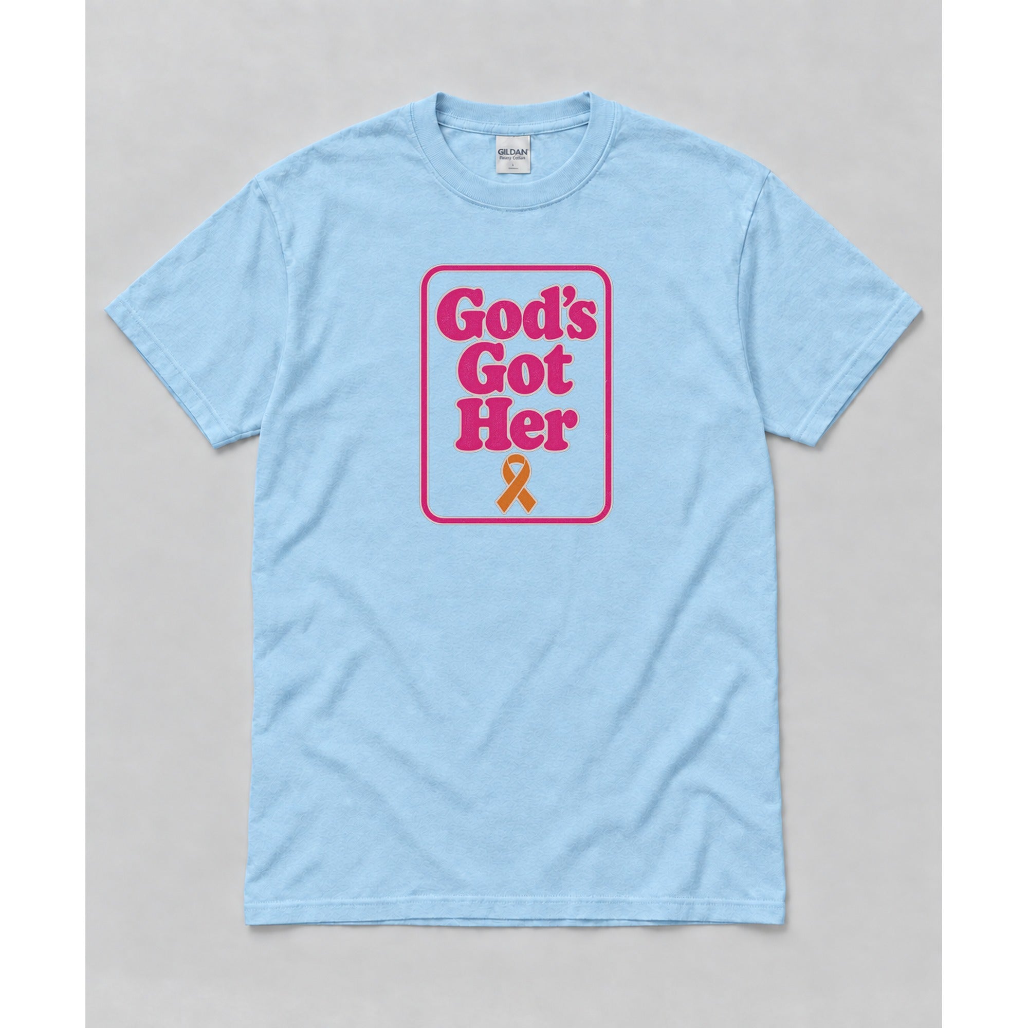 Short Sleeve Light Blue mockup