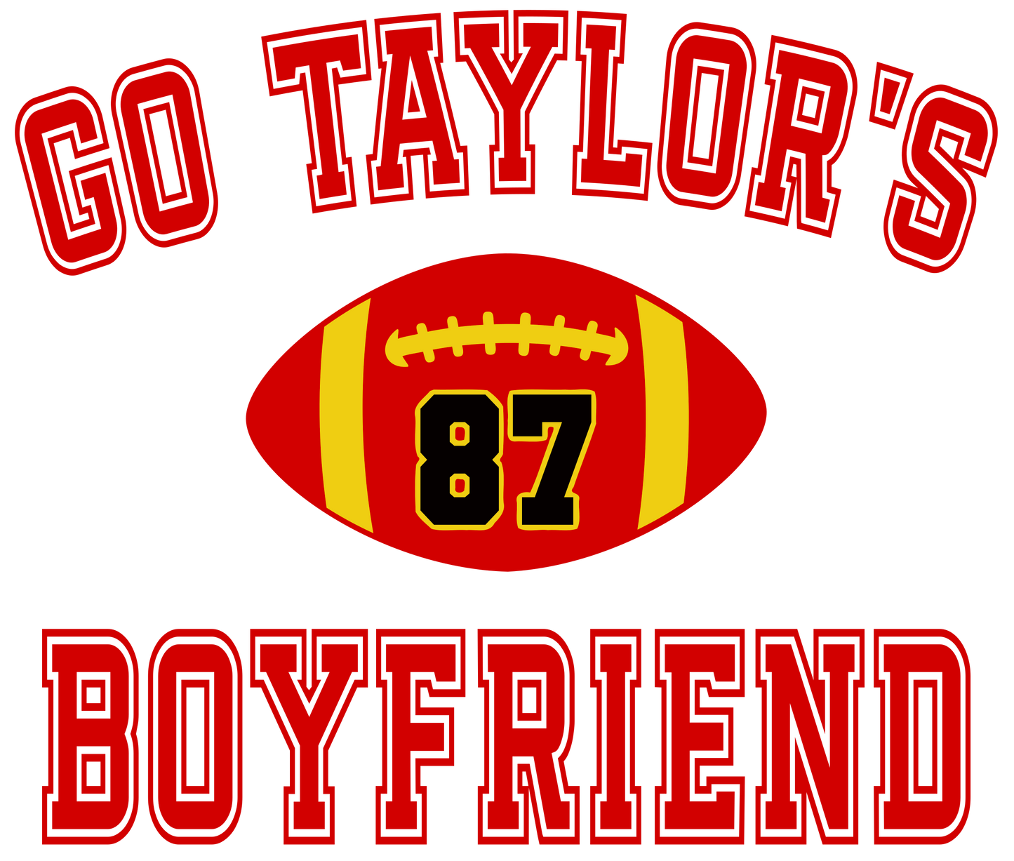 Go Taylors Boyfriend Crewneck
