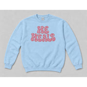 Crewneck Light Blue mockup