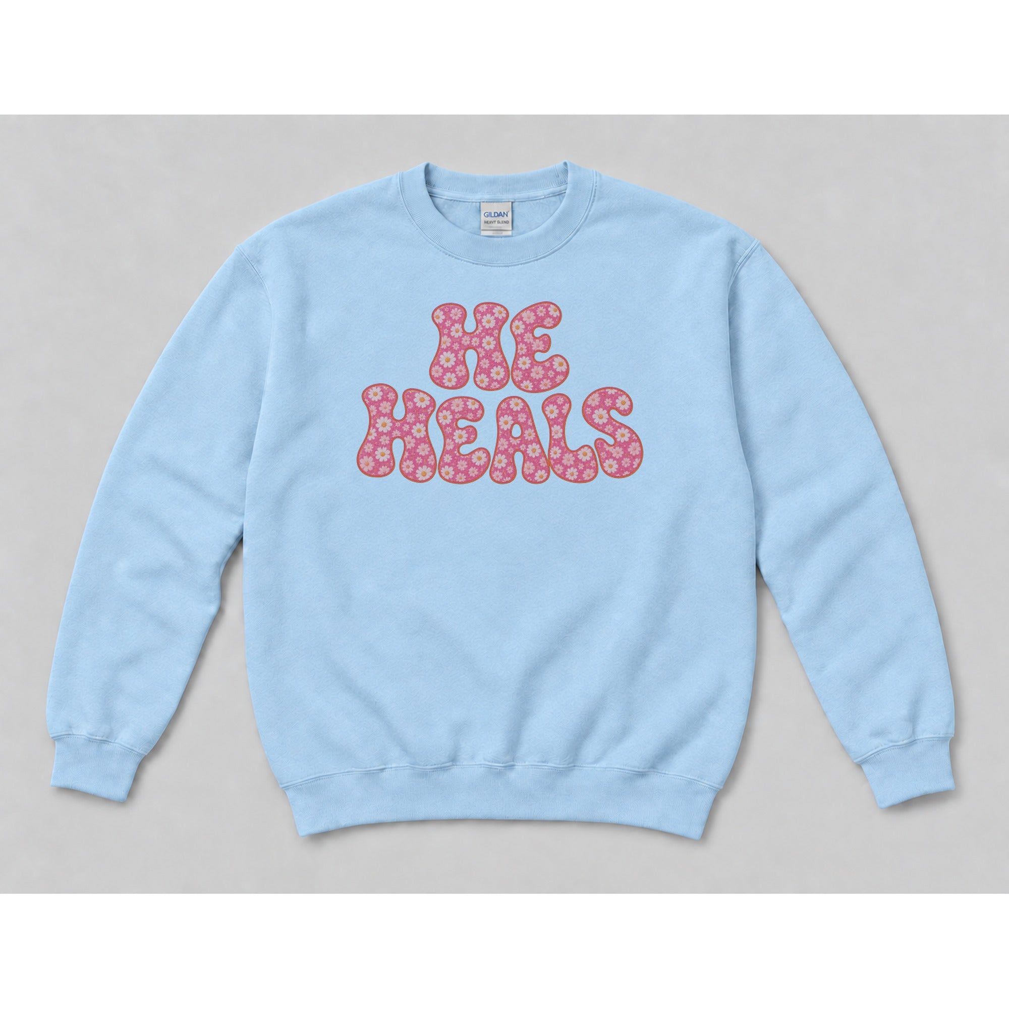 Crewneck Light Blue mockup