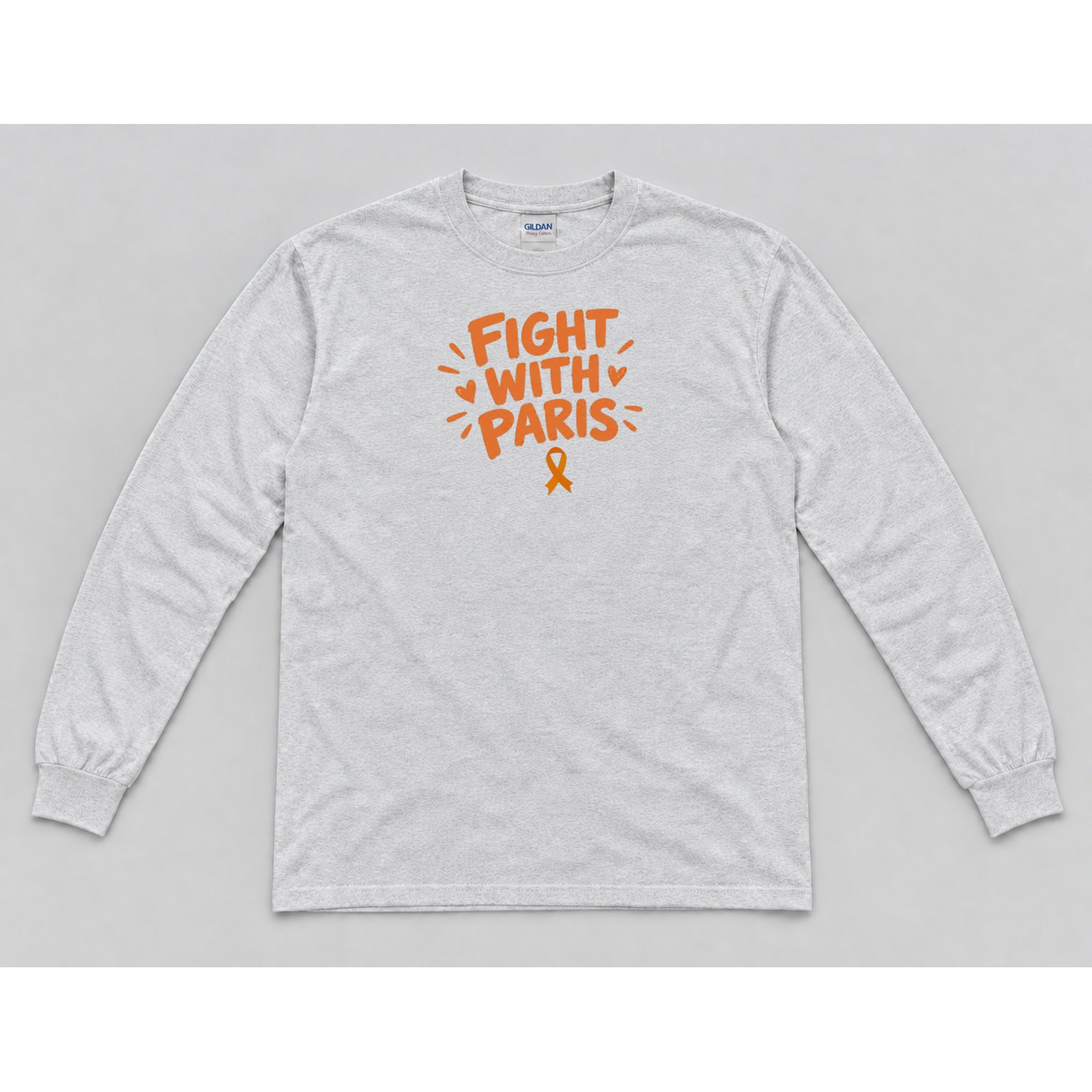 Long Sleeve Ash mockup