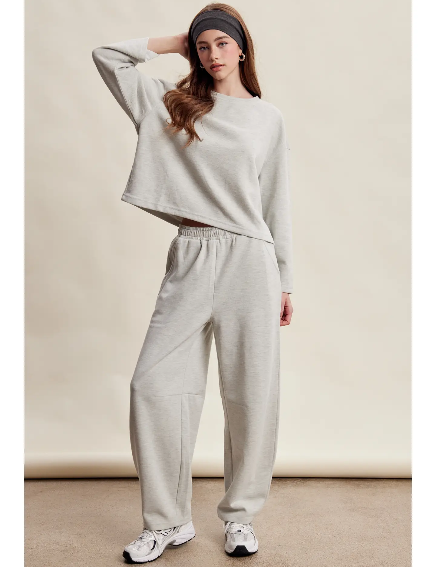 Gray Lounge Set — color: gray and two piece set