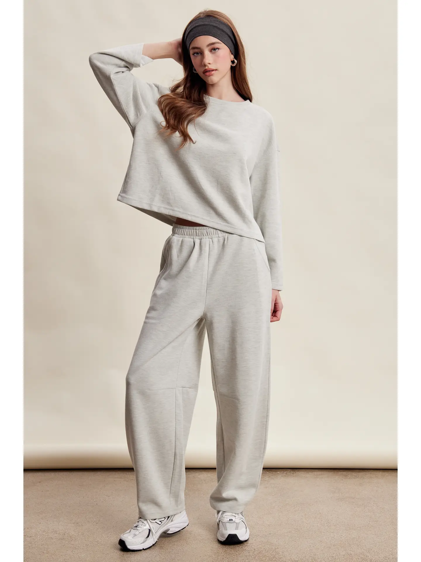 Gray Lounge Set — color: gray and two piece set
