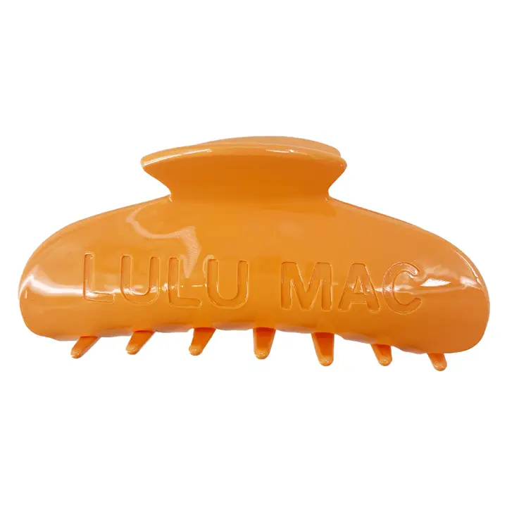 Orange Hair Clip Lulu Mac