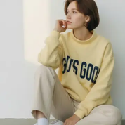 Yellow Jesus & God Is Good Mockneck