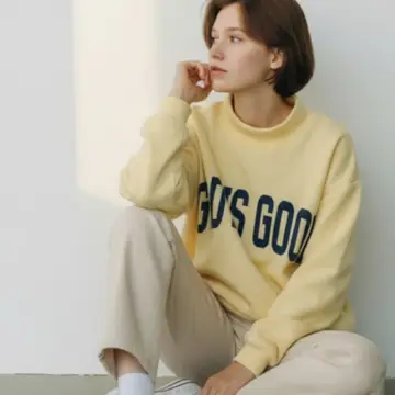Yellow Jesus & God Is Good Mockneck