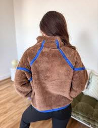 Boxy Bliss Half-Zip at Ninety Nine Boutique, view 2