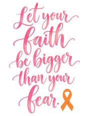 Print File 8.5x11 - Let Your Faith Be Bigger Than Your Fear