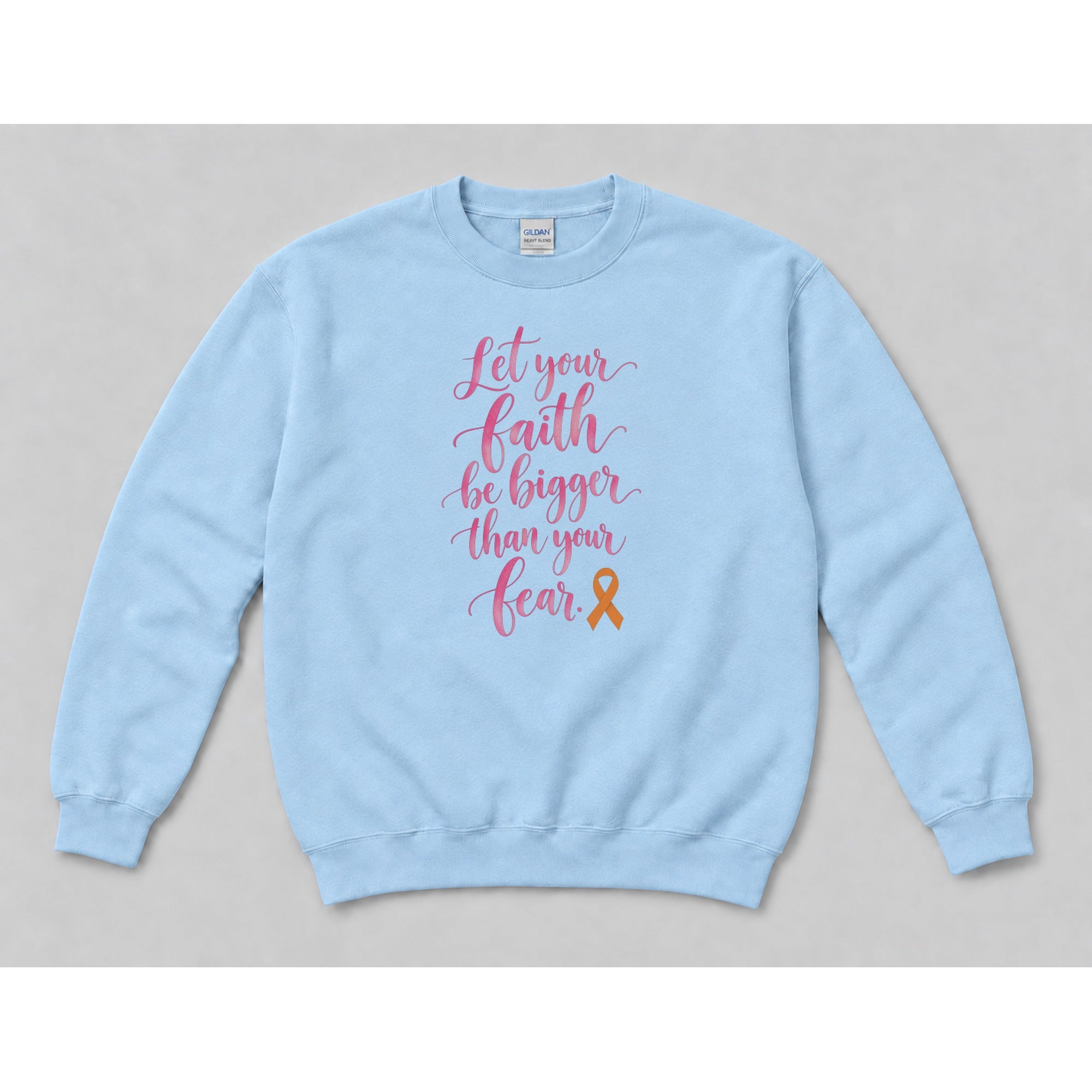 Crewneck Light Blue mockup