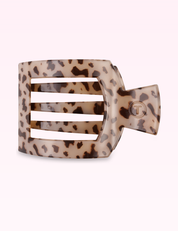 Ninety Nine Boutique super-pale pink accessory product photo: Flat Square Hair Clip | Large | Blonde Tortoise (September 30, 2026)