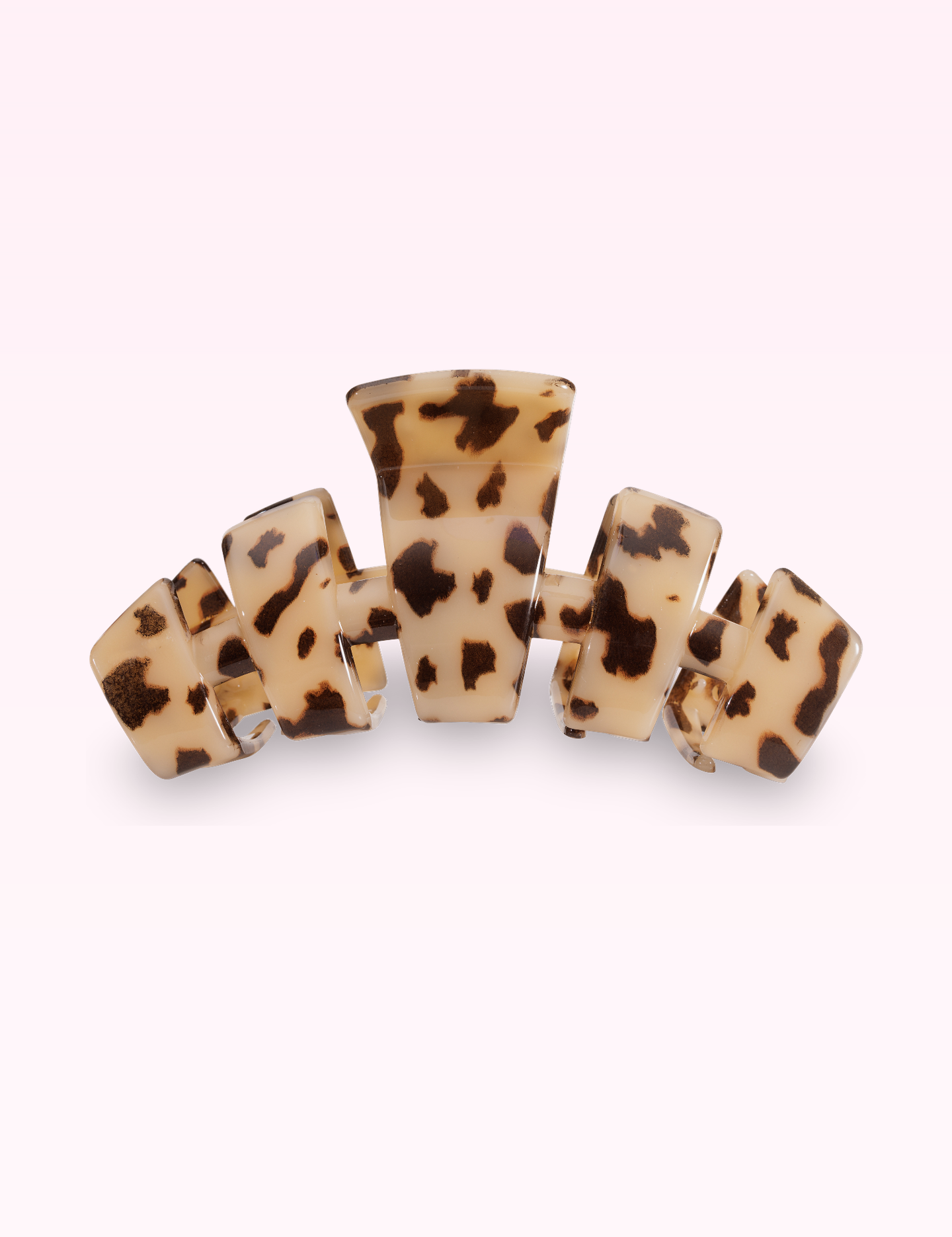Ninety Nine Boutique super-pale pink accessory product photo: Classic Hair Clip | Medium | Blonde Tortoise (September 30, 2026)