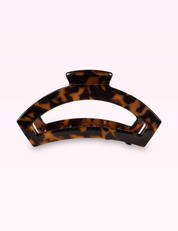 Ninety Nine Boutique super-pale pink accessory product photo: Open Hair Clip | Large | Tortoise (September 30, 2026)