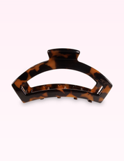Ninety Nine Boutique super-pale pink accessory product photo: Open Hair Clip | Medium | Tortoise (September 30, 2026)