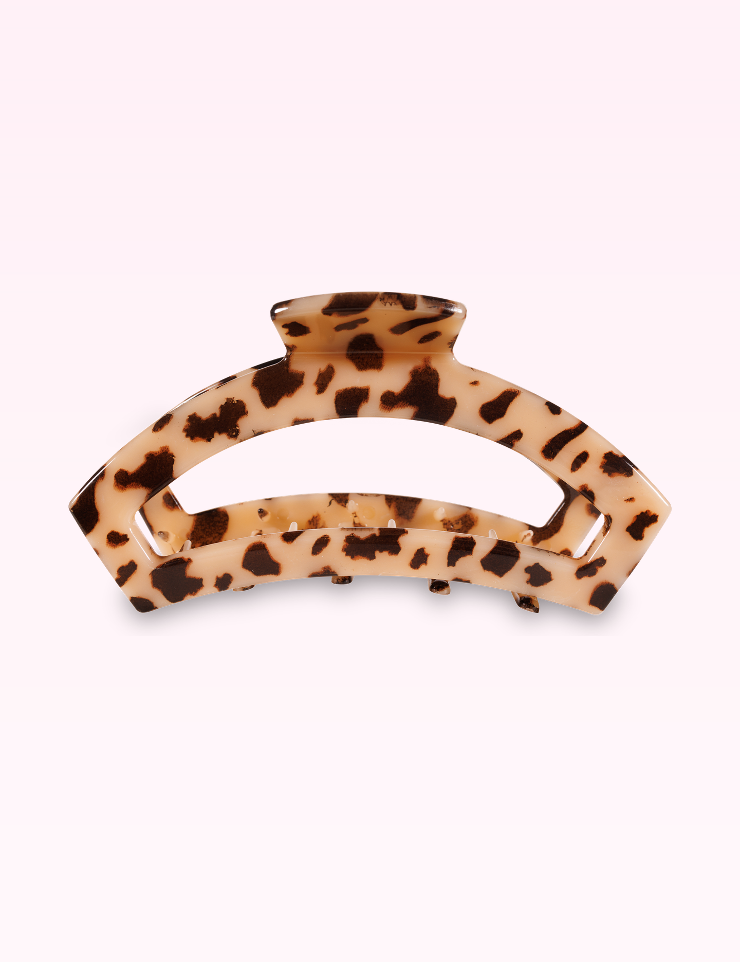 Ninety Nine Boutique super-pale pink accessory product photo: Open Hair Clip | Large | Blonde Tortoise (September 30, 2026)