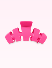 Ninety Nine Boutique super-pale pink accessory product photo: Classic Hair Clip | Medium | Tropical Punch (September 30, 2026)