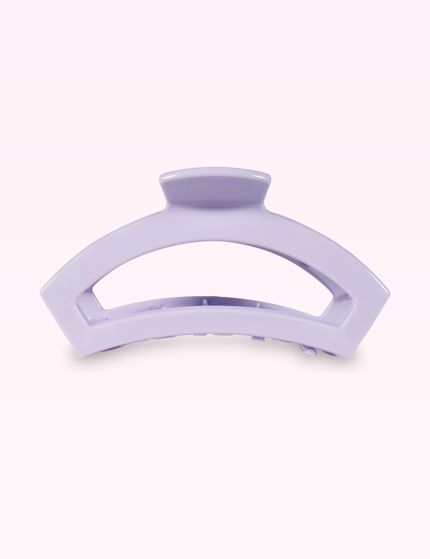 Ninety Nine Boutique super-pale pink accessory product photo: Open Hair Clip | Large | Lilac (September 30, 2026)