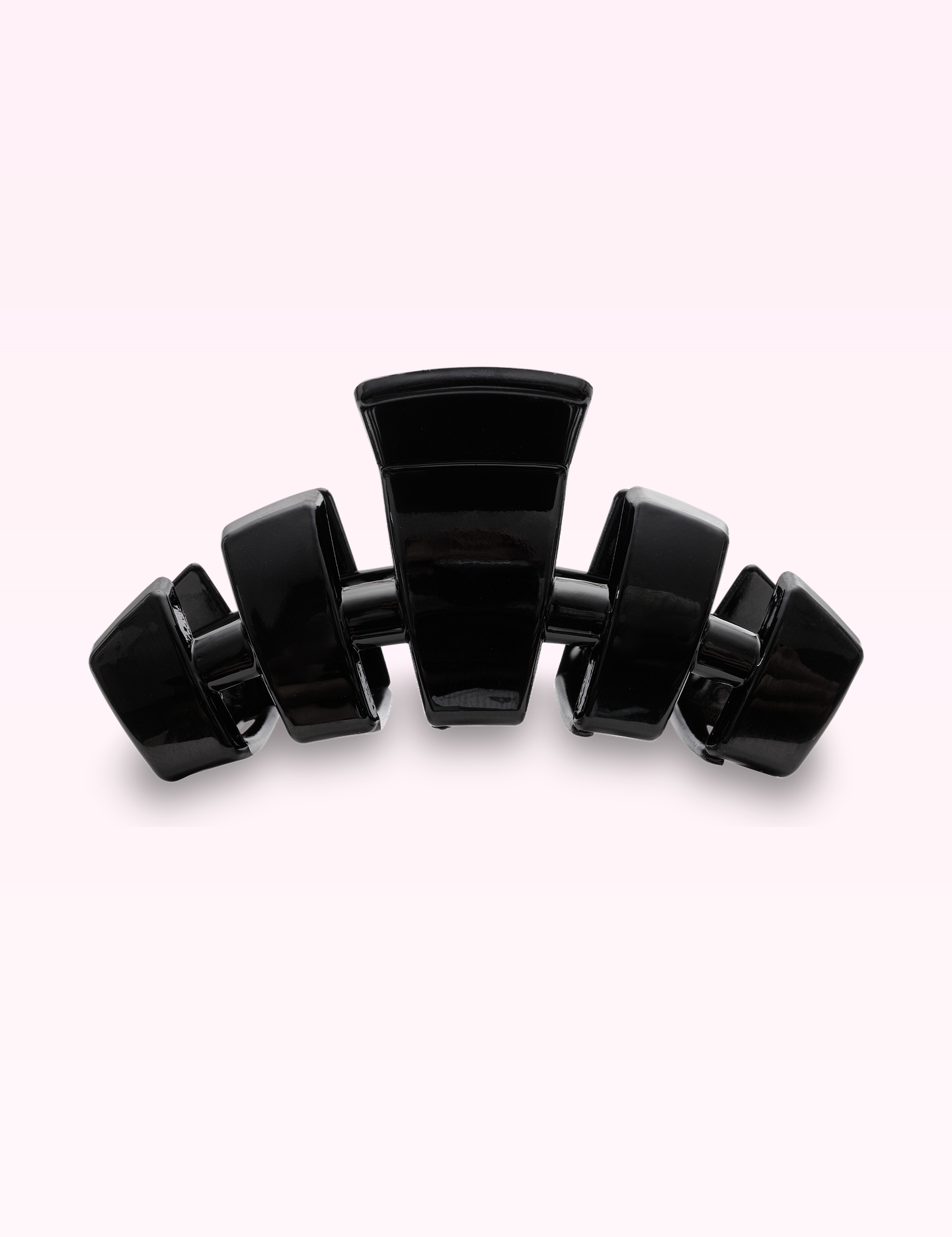 Ninety Nine Boutique super-pale pink accessory product photo: Classic Hair Clip | Medium | Jet Black (September 30, 2026)
