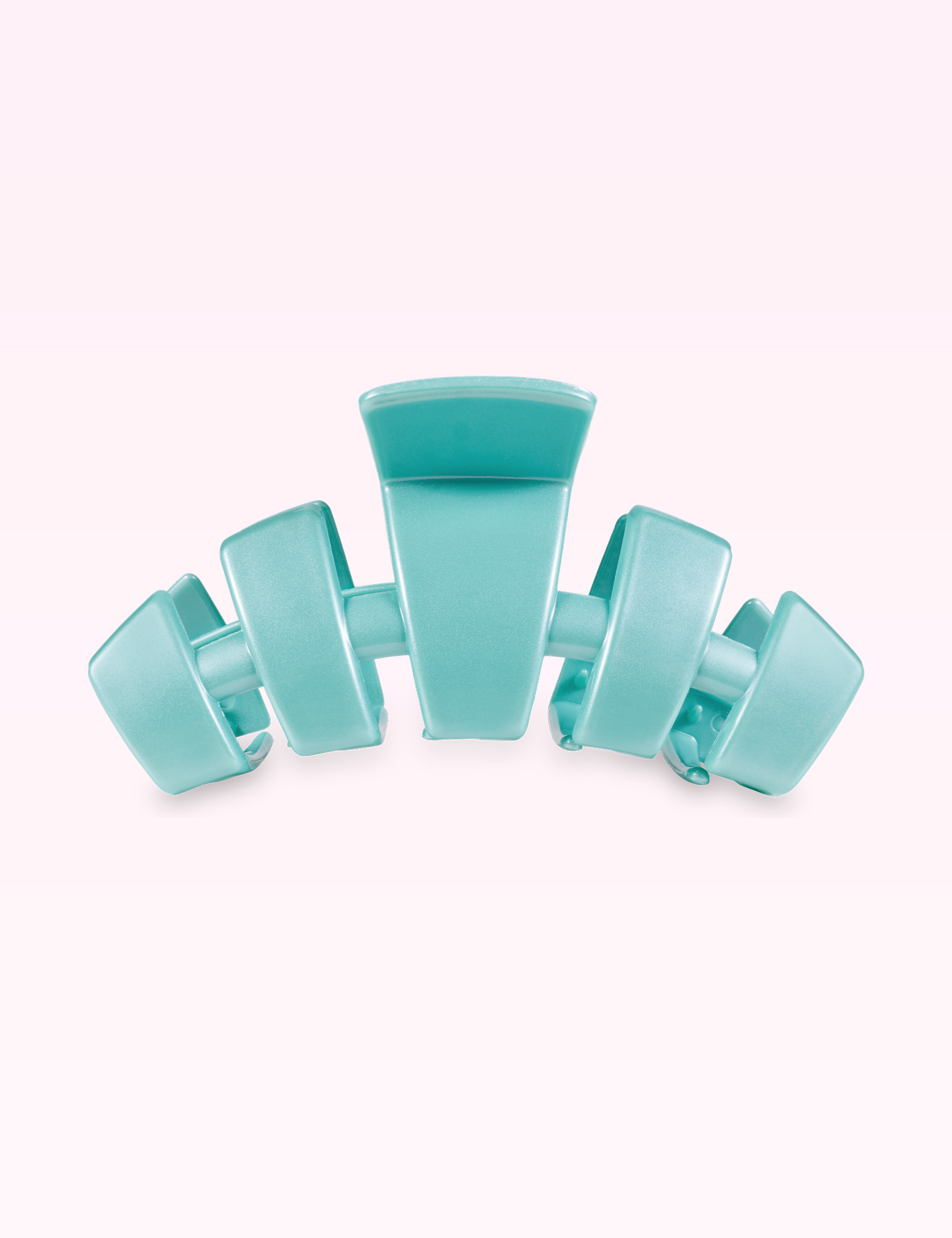 Ninety Nine Boutique super-pale pink accessory product photo: Classic Hair Clip | Large | Totally Turquoise (September 30, 2026)
