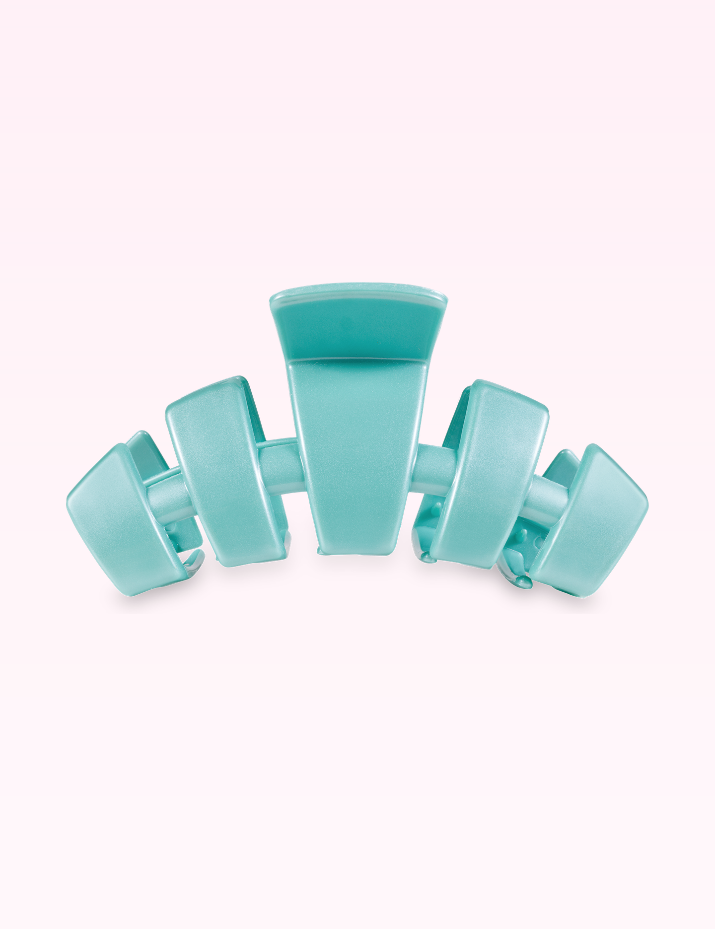 Ninety Nine Boutique super-pale pink accessory product photo: Classic Hair Clip | Medium | Totally Turquoise (September 30, 2026)